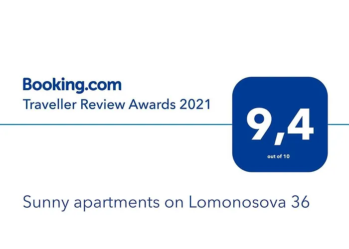 Sunny Apartments On Lomonosova 36